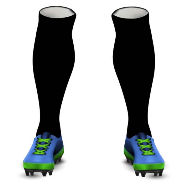 Hasland CFC Black Sock Thumbnail